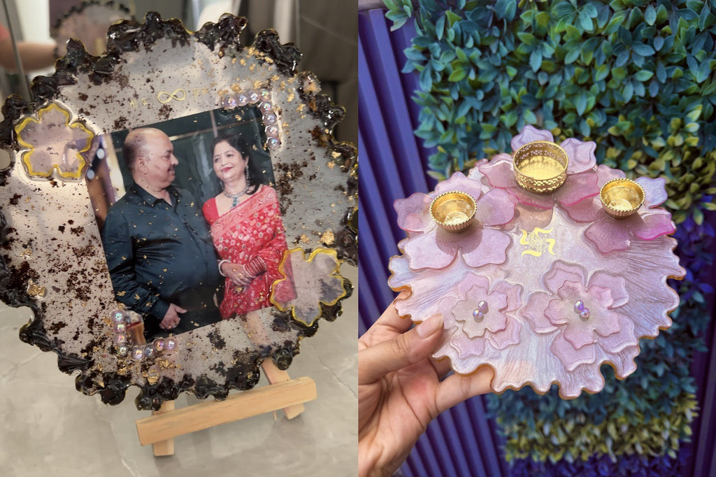Rakshabandhan Combo (Rakhi Plate+Photo preserved keepsake)